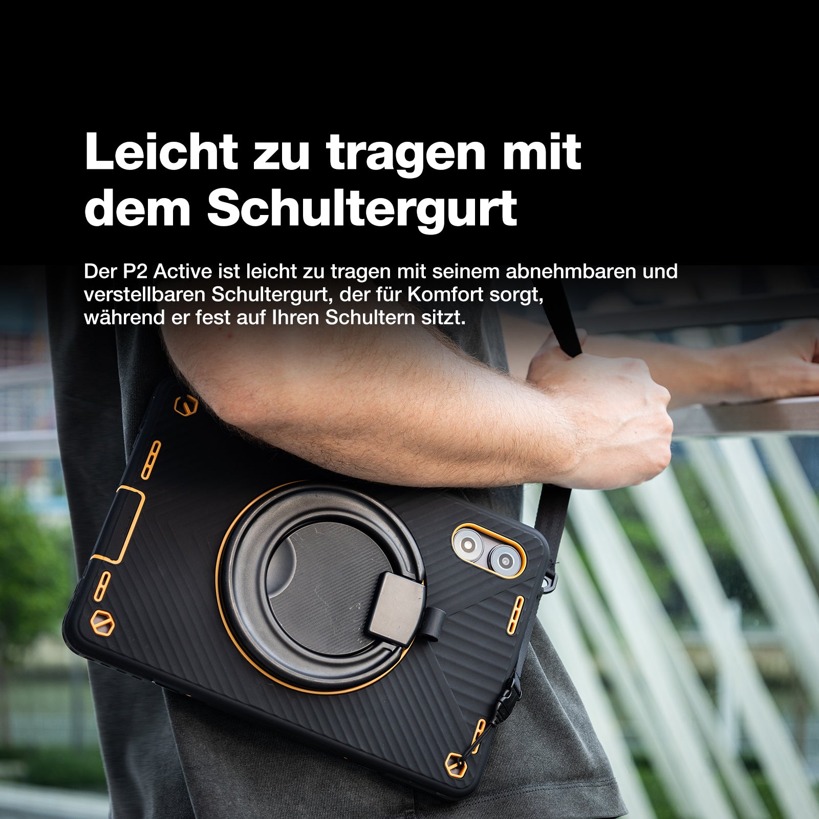 AGM PAD P2 Active | 4G LTE | Robust | Abnehmbare Hülle | Widevine L1 | Helio G99 | Android 14