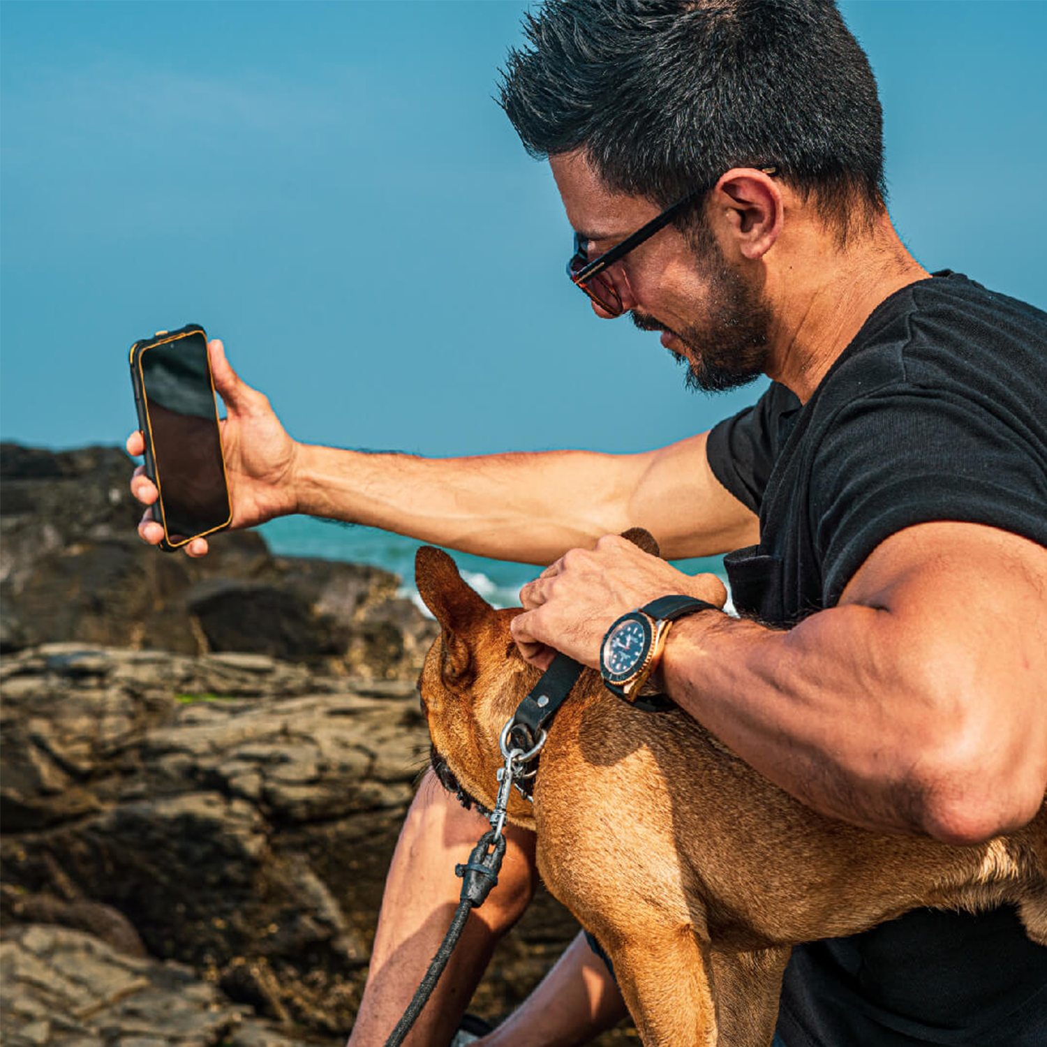 AGM Glory G1S Outdoor Handy 5G, Wärmebildkamera 256 x 192 IR-Auflösung 25Hz, Snapdragon 480 8GB/128GB 20MP Nachtsichtkamera 6.53" FHD+ 5500mAh