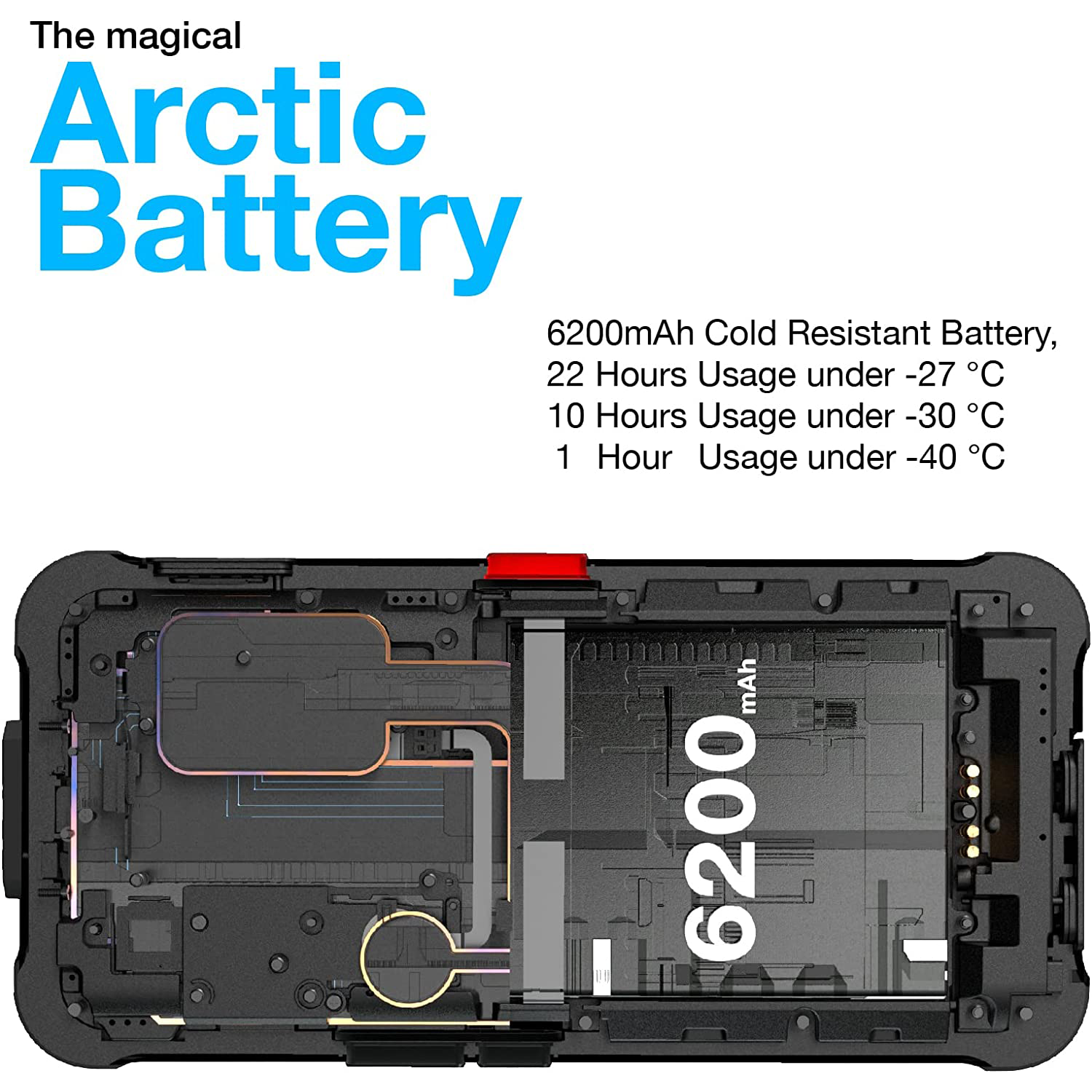 AGM Glory Pro Outdoor Handy 5G mit 256x192 Wärmebildkamera, 8GB+256GB Outdoor Smartphone ohne vertrag Qualcomm Snapdragon 480