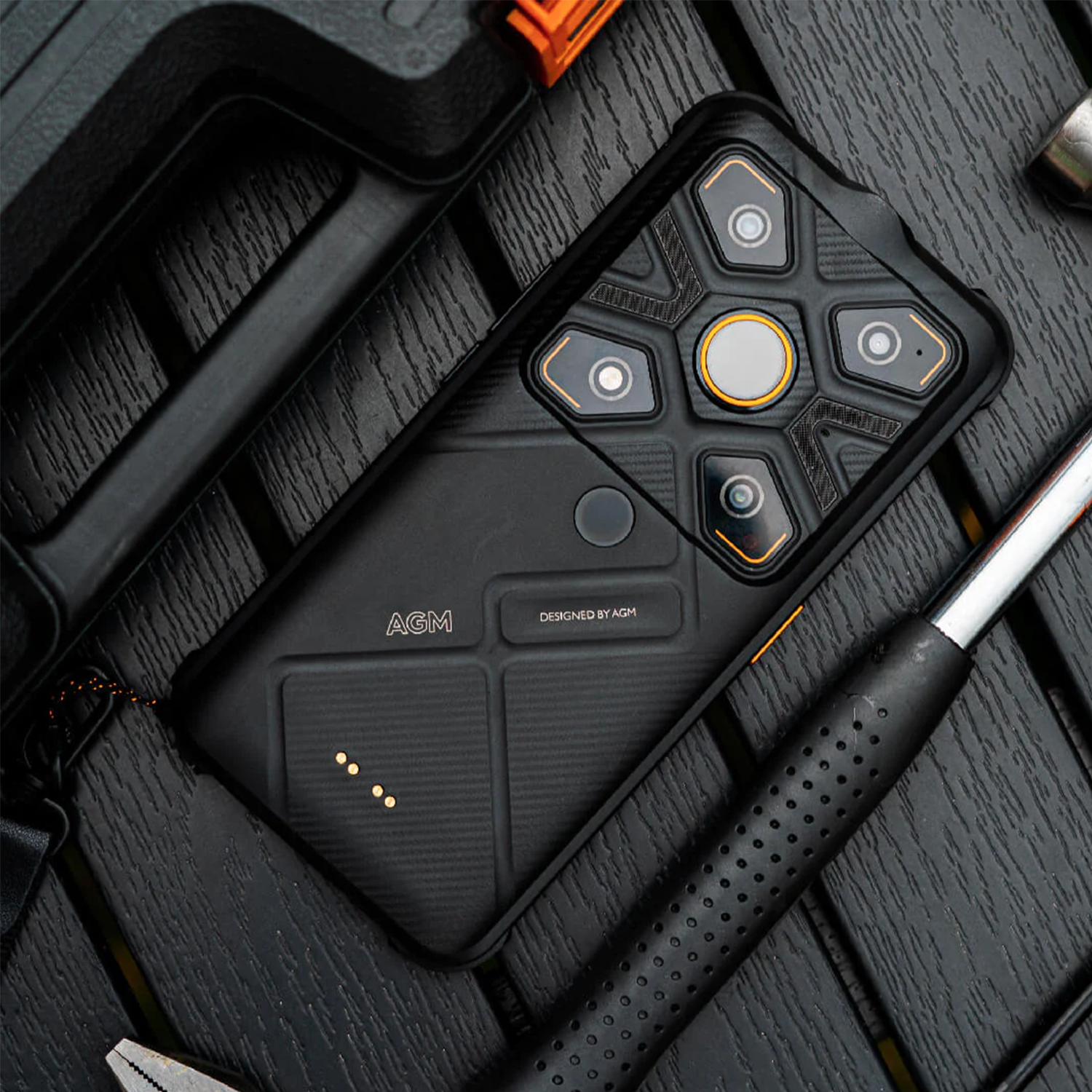 AGM Glory G1S Outdoor Handy 5G, Wärmebildkamera 256 x 192 IR-Auflösung 25Hz, Snapdragon 480 8GB/128GB 20MP Nachtsichtkamera 6.53" FHD+ 5500mAh