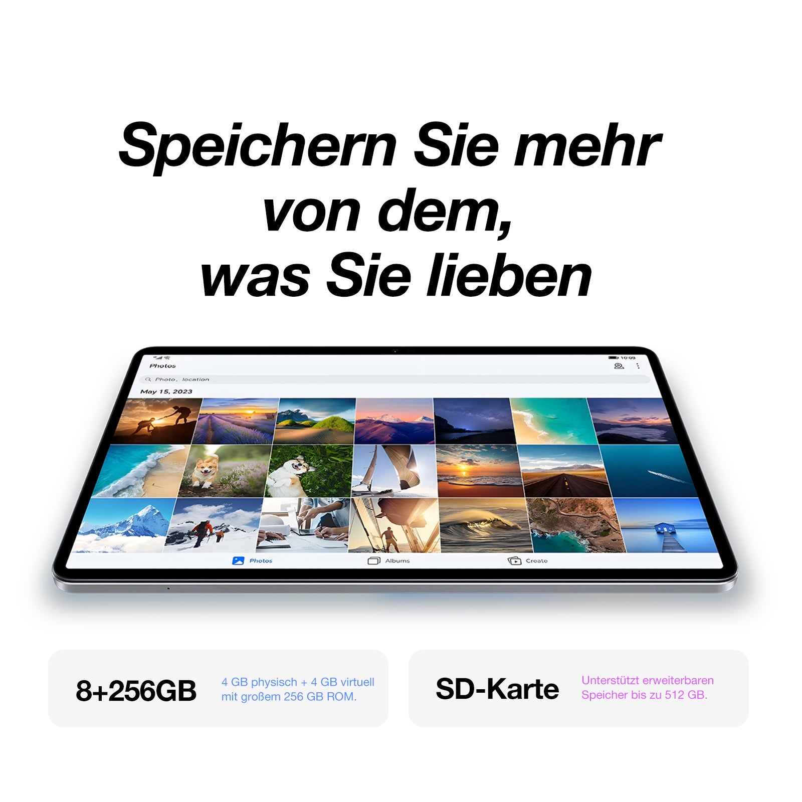AGM PAD T2 | 500 Nits Helligkeit|11" FHD+|256GB|MTK G91 Prozessor|Android 14|8000mAh Batterie
