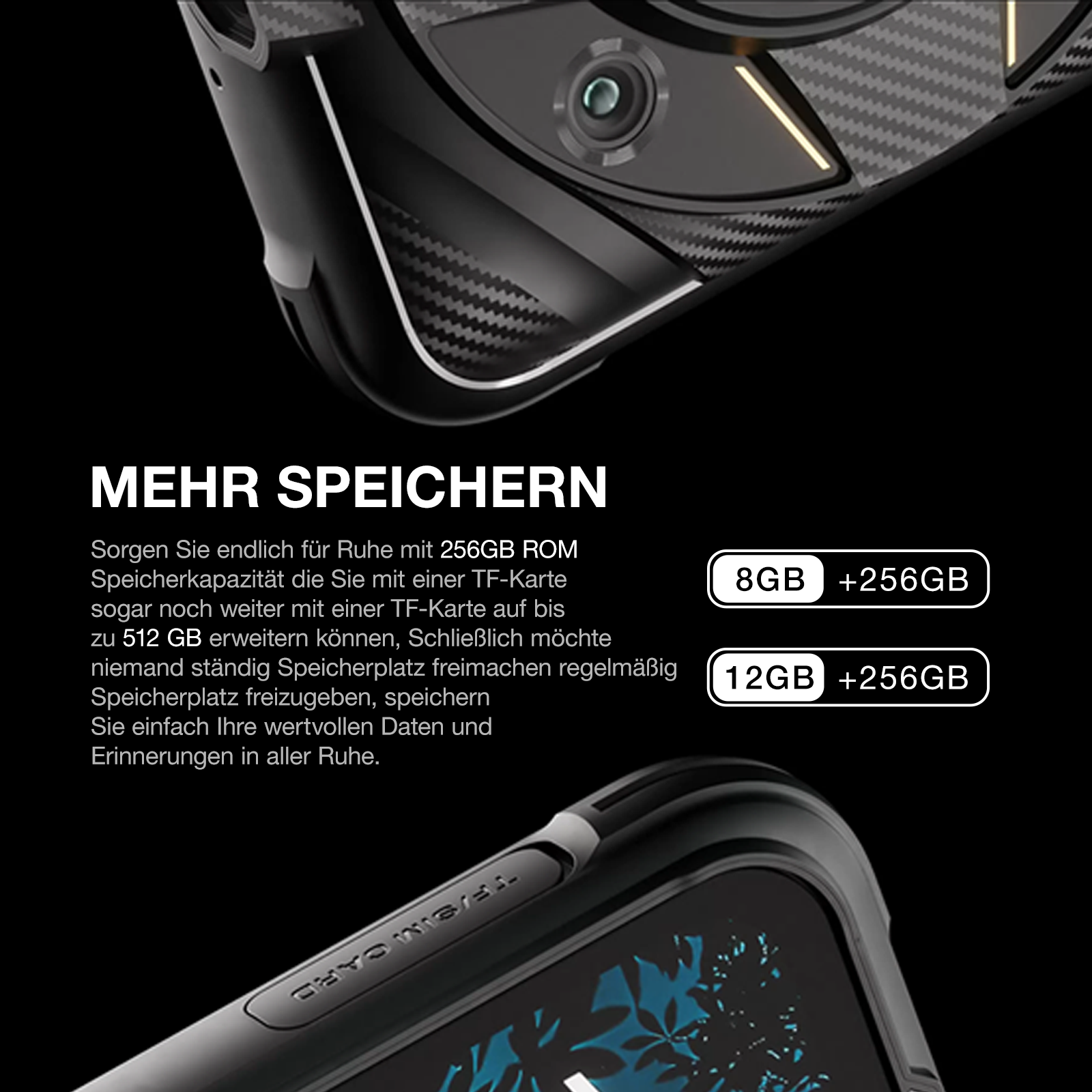 AGM G2 Guardian | 5G Outdoor Smartphone ohne Vertrag| Wärmebild-Monokular Lange Erfassungsreichweite: 500m/yd | Android 12
