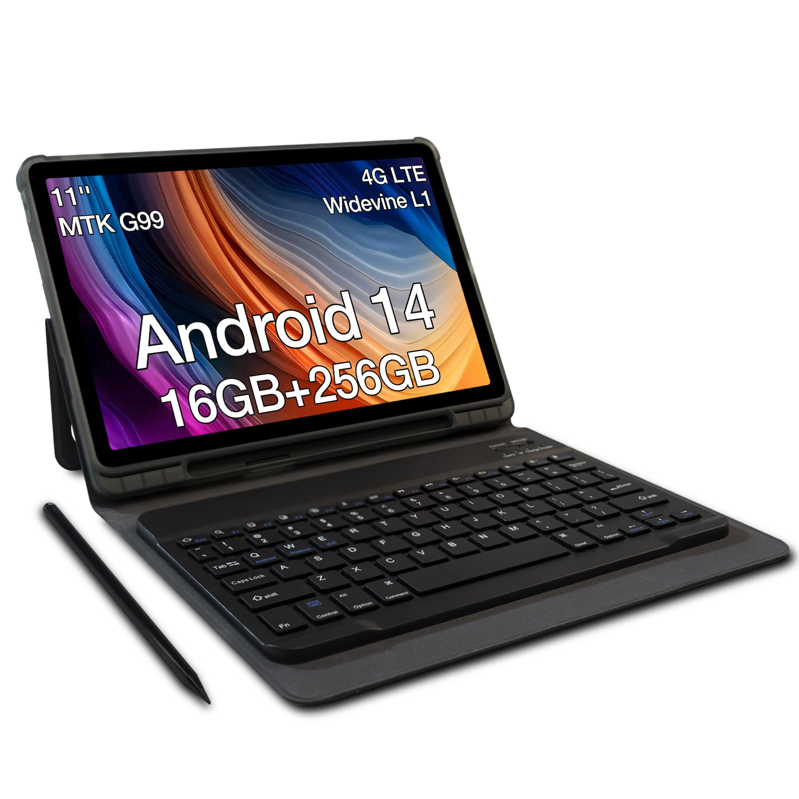 AGM PAD P2 | 4G LTE | Leicht & dünn | Widevine L1 | Leistungsstarker Chipsatz | Android 14