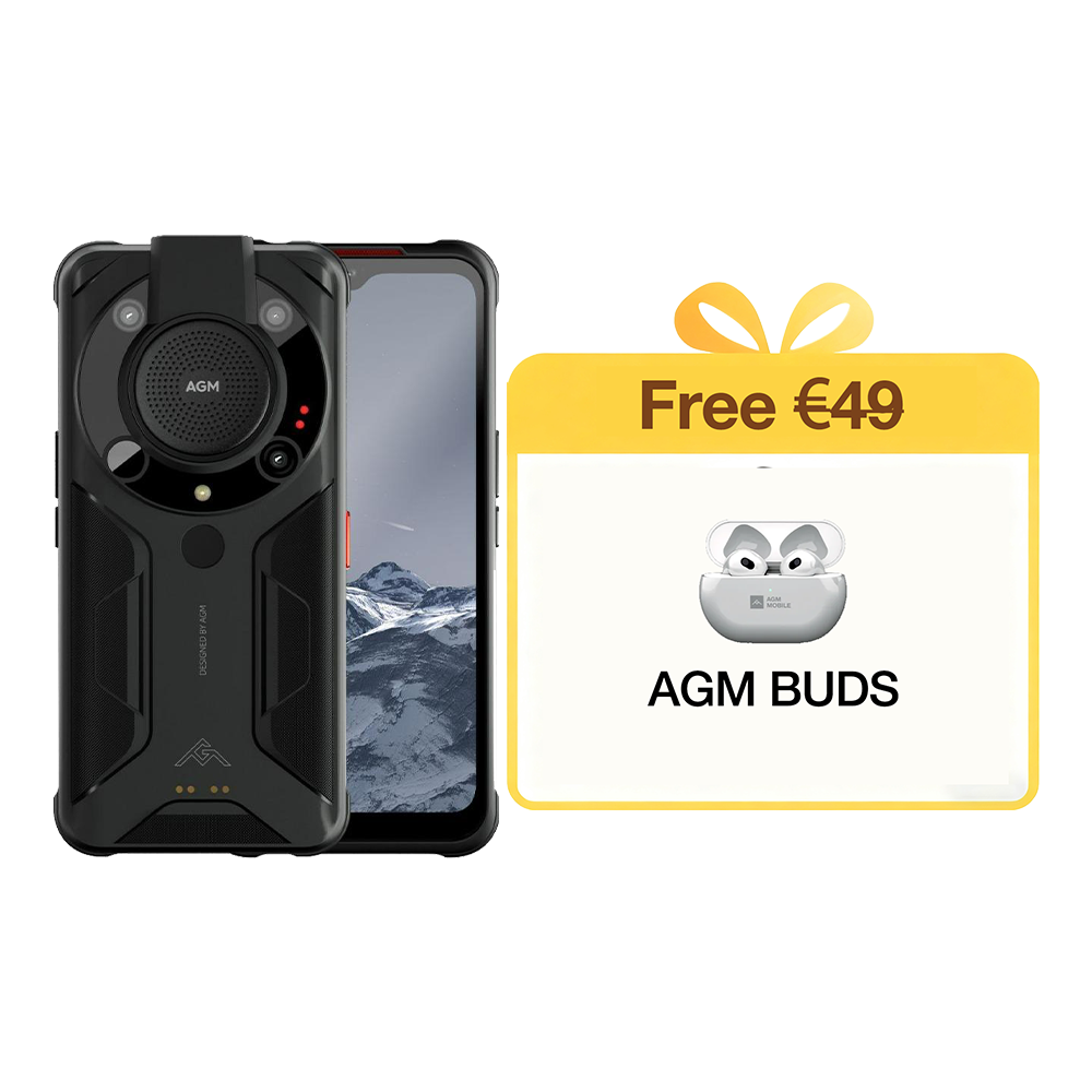 AGM Glory Pro Outdoor Handy 5G mit 256x192 Wärmebildkamera, 8GB+256GB Outdoor Smartphone ohne vertrag Qualcomm Snapdragon 480