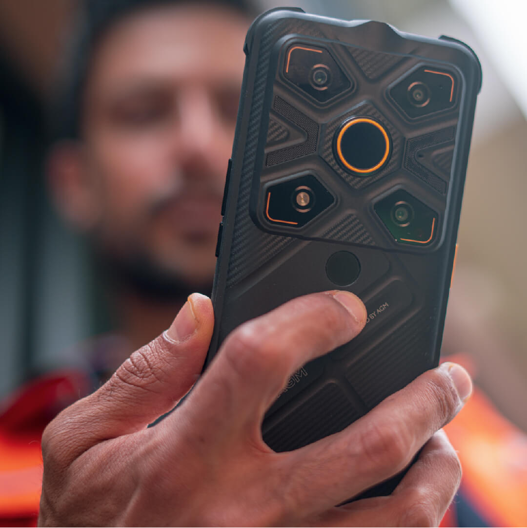 AGM Glory G1S | 5G Robustes Smartphone | Höchste Auflösung der Wärmebildkamera: 256 x 192 Bildrate: 25 FPS