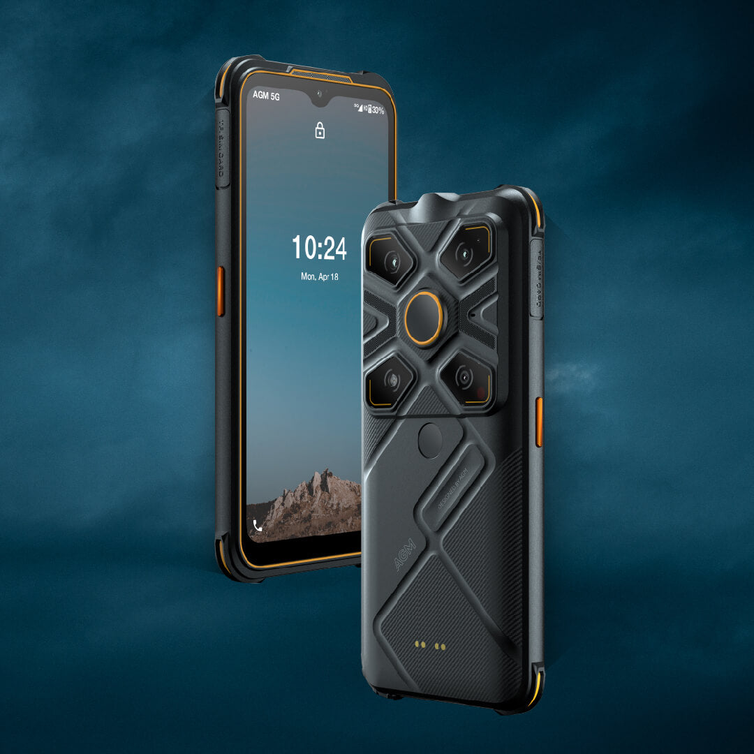 AGM Glory G1S | 5G Robustes Smartphone | Höchste Auflösung der Wärmebildkamera: 256 x 192 Bildrate: 25 FPS