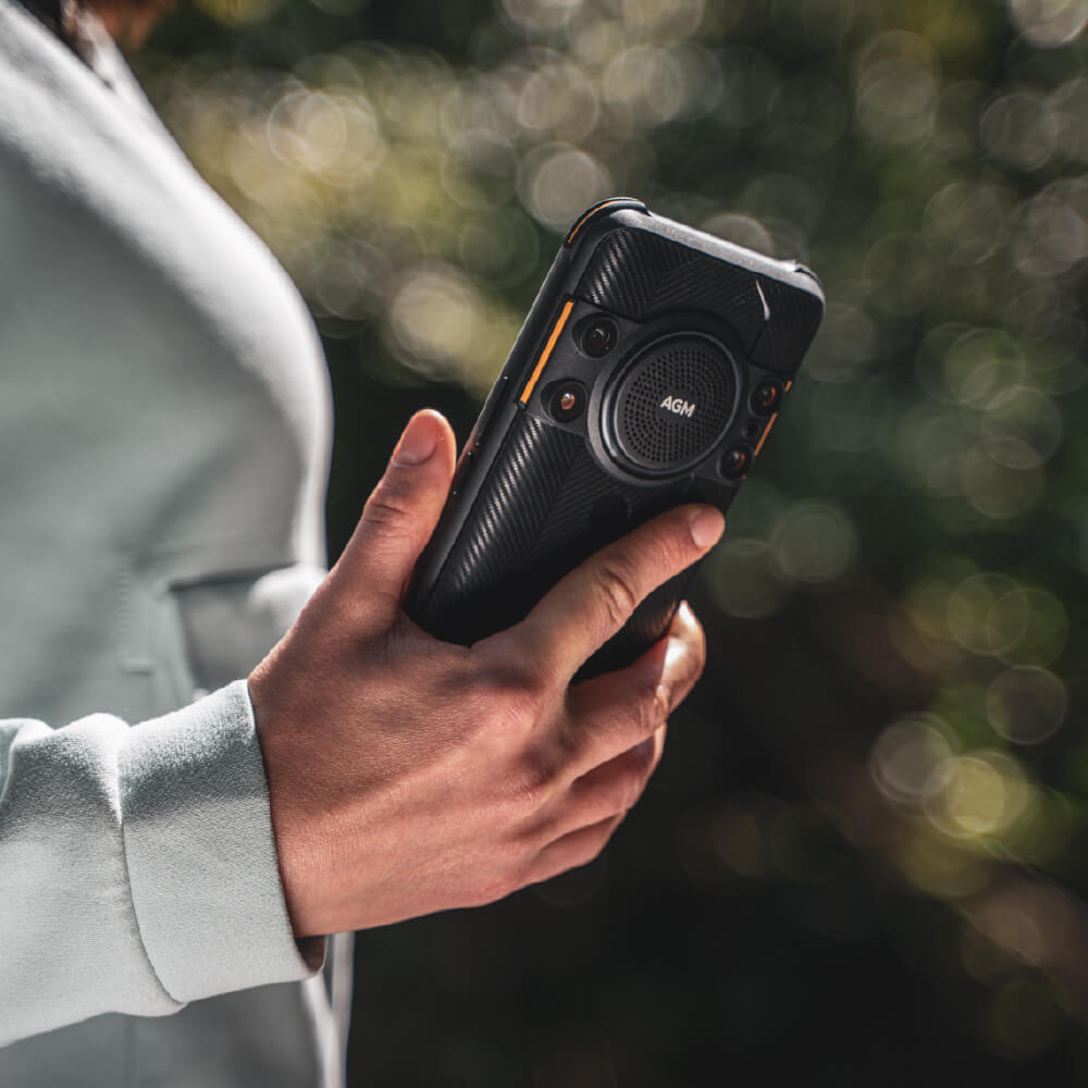 AGM H5 | Android 12 | Robustes Handy | 109dB Der weltweit lauteste mobile Lautsprecher