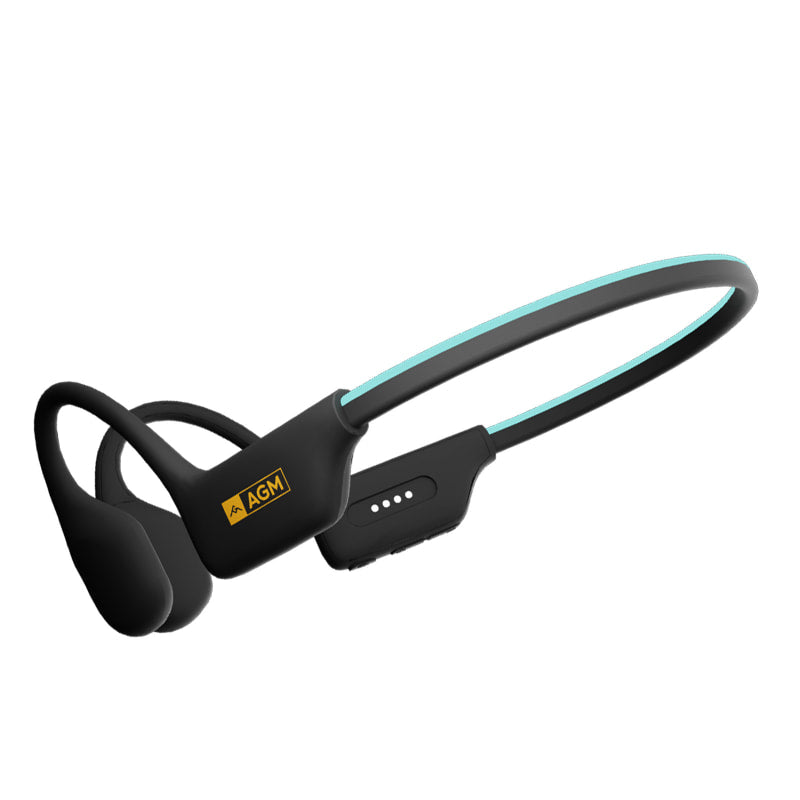 AGM Motion Buds | IP68 wasserdicht | Schwimm-Ohrhörer | Bluetooth-Kopfhörer | Kabellose Knochenleitungskopfhörer
