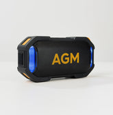 Vorbestellung | AGM MAG ROCK | Magnetischer Bluetooth-Lautsprecher | IPX7 Wassergeschützt | Schwimmfähig | 8W Kraftvoller Sound | RGB Partylichter