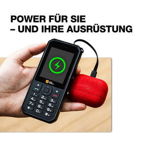 Vorbestellung | AGM M11 | Robuster Powerbank-Phone | Kabelgebundene Rückwärtsaufladung | 4G LTE | 4000-mAh-Akku | WLAN-Hotspot | UKW-Radio | 3,5-mm-Klinkenanschluss | IP68 & IP69K | Wassergeschützt