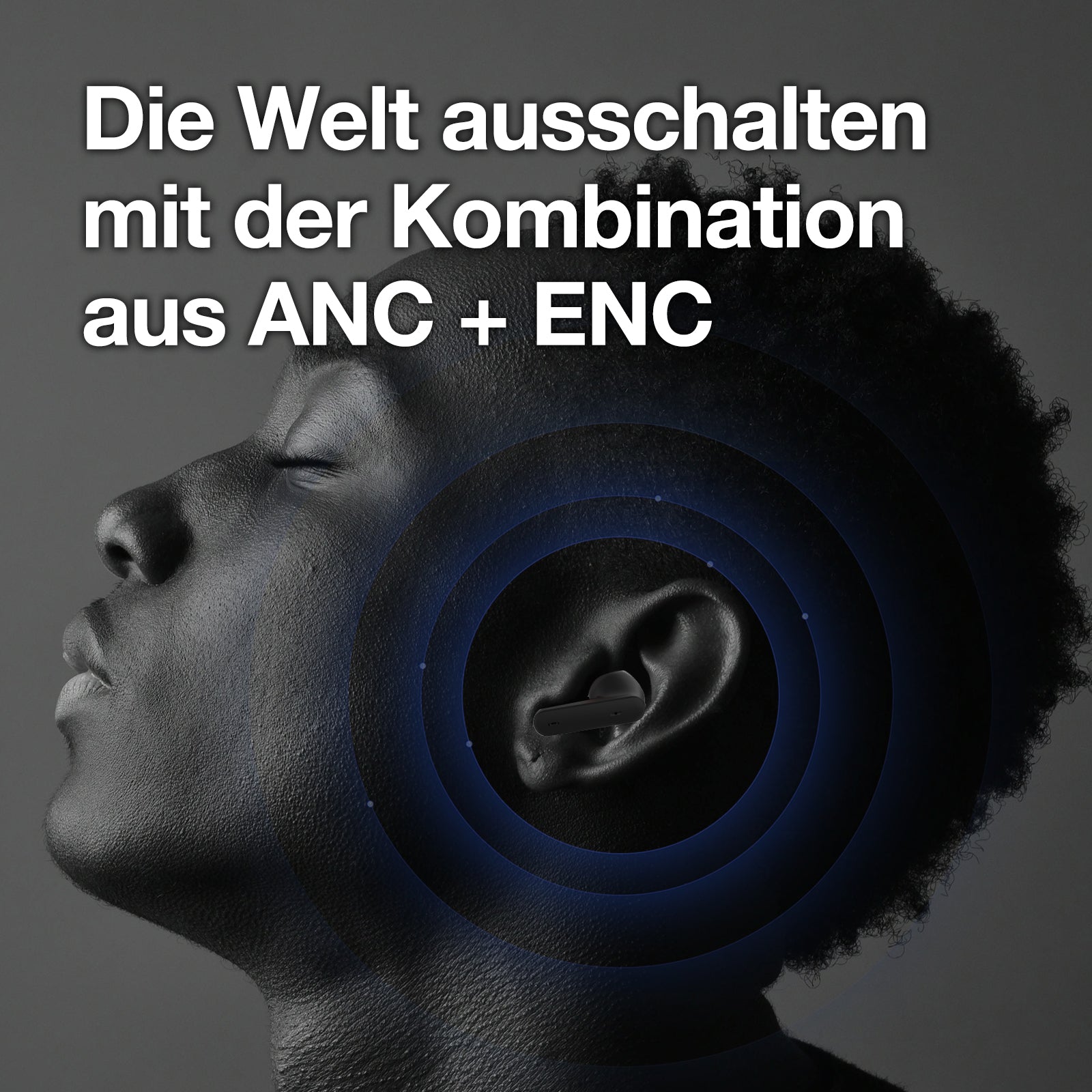 AGM BUDS 3 | ANC + ENC | Lange Akkulaufzeit | Leicht und bequem | Touch-Steuerung