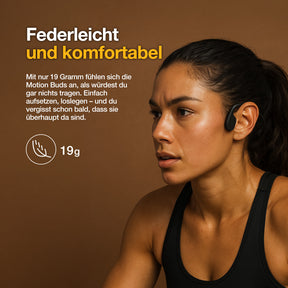 AGM Motion Buds | IP68 wasserdicht | Schwimm-Ohrhörer | Bluetooth-Kopfhörer | Kabellose Knochenleitungskopfhörer