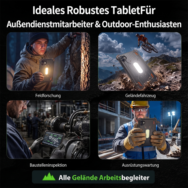 Vorbestellung | AGM PAD P3 | Kompaktes robustes 8,68″ Tablet | Helio G99 | IP68/IP69K | Wasserdicht | 120-Hz-Display | eSIM | Android 16