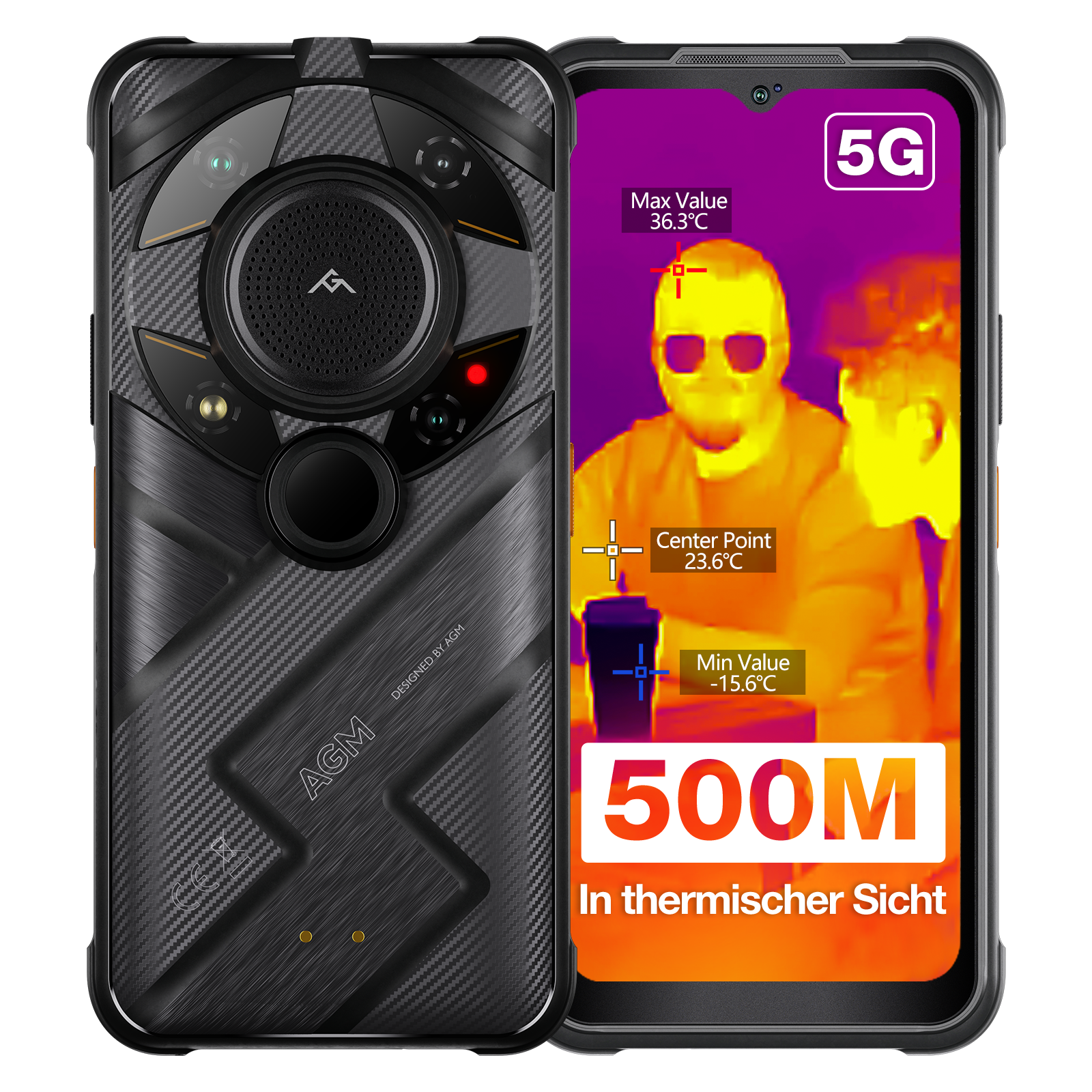 AGM G2 Guardian | 5G Outdoor Smartphone ohne Vertrag