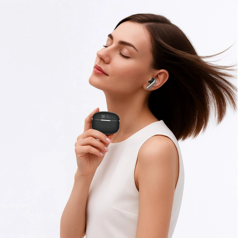 AGM Buds 8 | 13-mm-Vollbereich-Sound | -25 dB ANC | 6 Stunden Musikwiedergabe | IPX4 Spritzwasserschutz