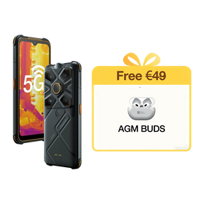 AGM Glory G1S Outdoor Handy 5G, Wärmebildkamera 256 x 192 IR-Auflösung 25Hz, Snapdragon 480 8GB/128GB 20MP Nachtsichtkamera 6.53" FHD+ 5500mAh