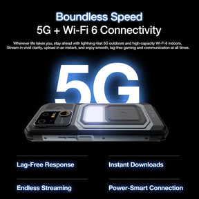 Vorbestellung | AGM G3 | Robustes Smartphone | 12GB+512GB | 10000 mAh Akku | 50MP Frontkamera | 120Hz Display | IP68 IP69K | Drahtloses Laden