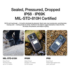 Vorbestellung | AGM G3 PRO |Thermal Imaging Robustes Smartphone| 12GB+512GB|10000mAh Akku|120Hz Display|MIL-STD-810H