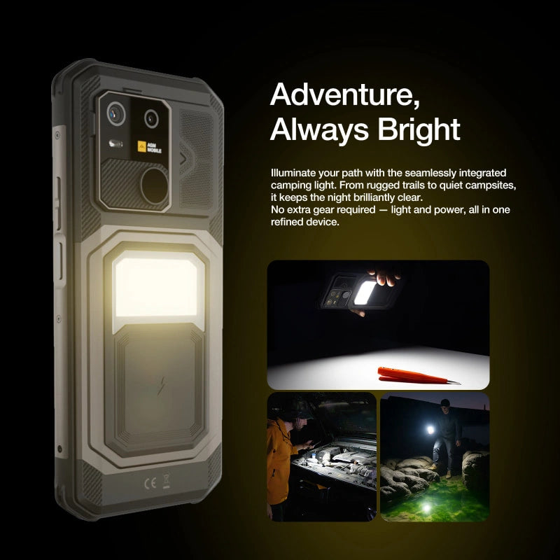 Vorbestellung | AGM G3 PRO |Thermal Imaging Robustes Smartphone| 12GB+512GB|10000mAh Akku|120Hz Display|MIL-STD-810H