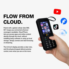 Vorbestellung | AGM M11 | 4G-MiFi-Telefon｜Tragbarer WLAN-Hotspot｜4000-mAh-Akku｜IP68/IP69K wasserdicht｜Kabelgebundenes Reverse Charging｜FM-Radio｜3,5-mm-Klinkenanschluss