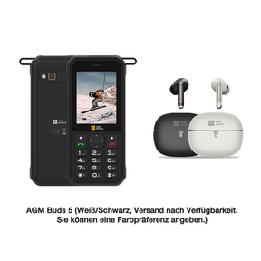 Vorbestellung | AGM M11 | Robuster Powerbank-Phone | Kabelgebundene Rückwärtsaufladung | 4G LTE | 4000-mAh-Akku | WLAN-Hotspot | UKW-Radio | 3,5-mm-Klinkenanschluss | IP68 & IP69K | Wassergeschützt