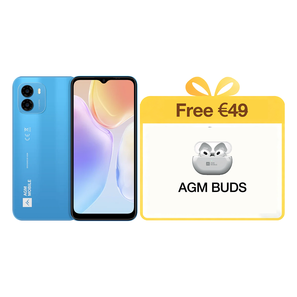 AGM NOTE N1 | 50MP AI Dual Kamera | 90Hz Display | Android 13 | Großer Akku | 8GB RAM +128GB ROM